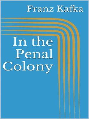 cover image of In the Penal Colony